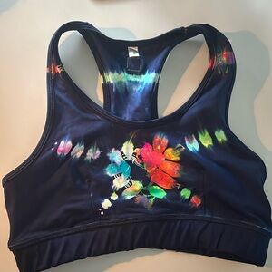 Zumba Tie Dye Sports Bra.